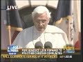 Pope on White House lawn