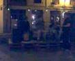 VALIENTE BASURA EN LA PLAZA DEL PARAGUAS DE OVIEDO