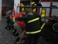 Simula��o de acidente com aeronave de ca�a em Canoas