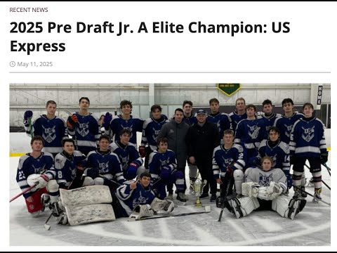 Kane Clark May 2025 - Pro/AM Pre-draft Showcase : Jr. A Elite - Champions