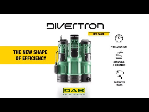 The New DAB Divertron Range