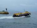 Flying dolphin's departure from Piraeus