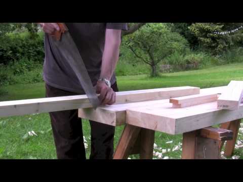 How to build a workbench - (Part 5) Making and Preparing the Legs 