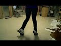 How To Toe Jam/Crazy Leg (Filmed Facing The Back)