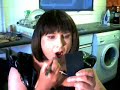 Sissy Maid Nadia Knee Punishment