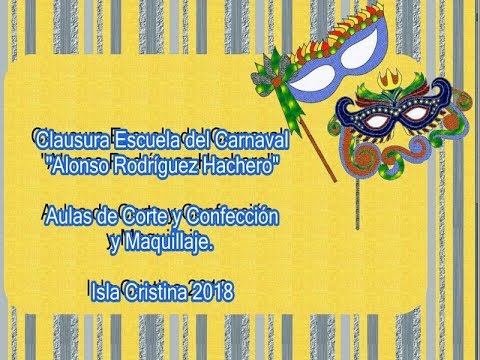 Aulas Corte, Confección y Maquillaje Escuela del Carnaval “Alonso Rodríguez Hachero” de Isla Cristina