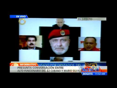 Silva - Visite: http://www.ntn24.com - El diputado opositor venezolano Ismael García anunció este lunes en una rueda de prensa que tenían en su poder una grabación e...
