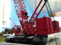 assembly of the model, i left out 2 40ft boom sections