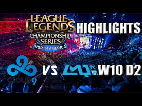 PERFECT GAME ! - HIGHLIGHTS C9 vs LMQ - LCS NA - Championship Series - W10D2 par Domingo & LRB