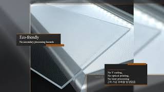 video thumbnail Extruded Light Sheet for led lighting panel youtube