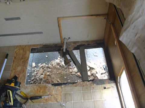 how to rebuild a pop up camper