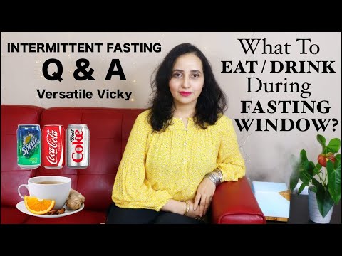 Intermittent Fasting Q&A | What Drinks Can Break Fast? | What To Drink During Intermittent Fasting
