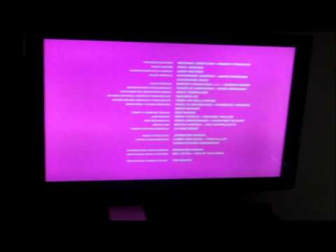 how to fix purple spot on tv