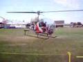 Bell 47 Taking Off