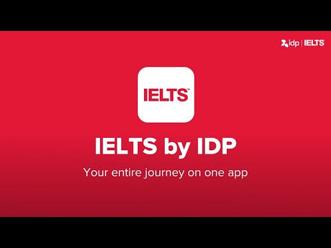 Ứng dụng IELTS của IDP trên điện thoại.