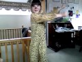 My little sister dancing .