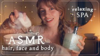 ASMR SPA para DORMIR ? Scalp, Facial & Full Body Massage ✨ 1h de Relajación Profunda