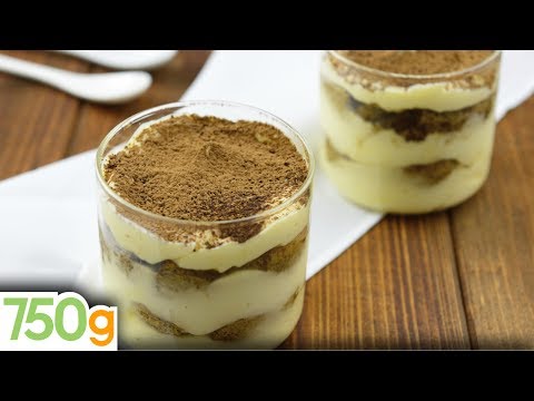Recette traditionnelle du Tiramisu - 750 Grammes