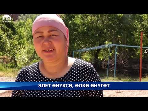 Атайын репортаж/ Ала-Бука: жаңы мектеп имараты курулууда