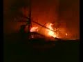 Incendiu in direct