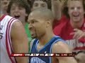 Derek Fisher missed a three-on-nothing layup, YAO MING DUNK
