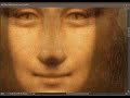 Las mejores obras de Da Vinci esconden un secreto que guardan tras la mirada de un espejo en sus pinturas, en esta ocasion se utilizo el software de Adobe Photoshop Elements 6.0 con una capa duplicada, previamente invenrtida horizontalmente y desvanecida al 50% tal y como si fuese un espejo virtual dando los resultados obtenidos, puedes aserlo con espejo comun y los obtendras coincidencia o no es impresionante.