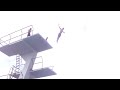 Grae and Byron Pullen leap from Fort Lauderdale's 10 meter platform!
