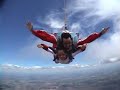Salto Duplo Juliana - www.mergulhonoceu.com.br- Paraquedismo