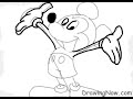How to Draw Mickey Mouse