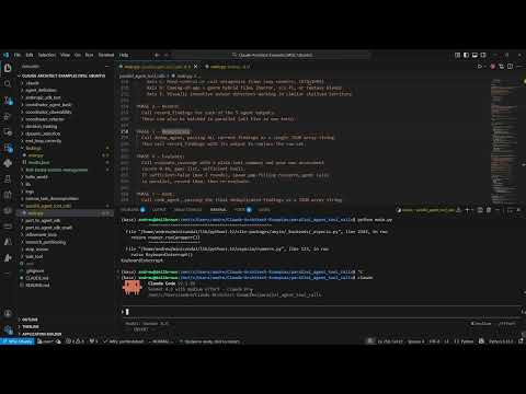 Claude Certified Architect - Parallel Agent Tool Calls Follow Along