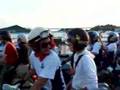 videos de World Vespa Week 2008, Treviso: Einfahrt der Tourausflügler