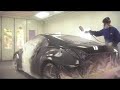 Kyle painting a Nissan 350z Kyle painting a Nissan 350z