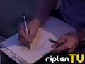 Win Original Mega Man Sketch by Keiji Inafune