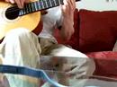Classical guitar blues in A minor