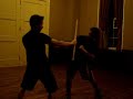 Irish stick fighting, An Maide Bata (Antrim school)