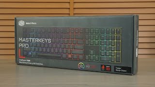 Cooler Master Masterkeys Pro ve Lite klavye incele