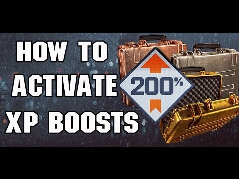 how to enable xp boosts bf4