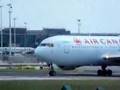 Air canada 767-200 take off at dublin
