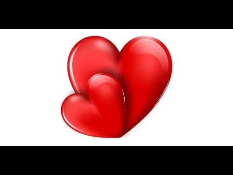 how to draw a 3d heart