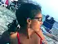 mulatas en la playa