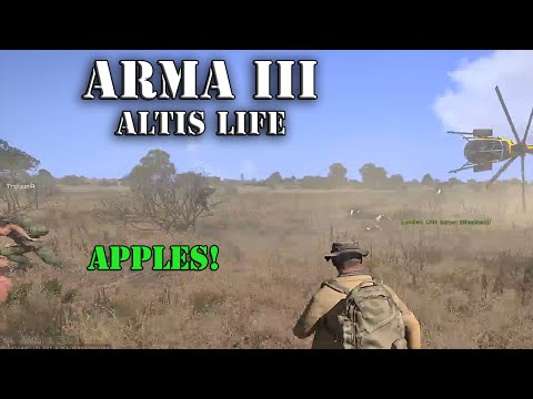 how to harvest apples in altis life