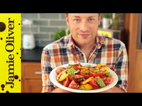 Salad - If you want the most delicious accompaniment to nearly ANY dish, look no further than this bright, vibrant and flavour packed tomato salad. The freshest ingredients make it light and then a...