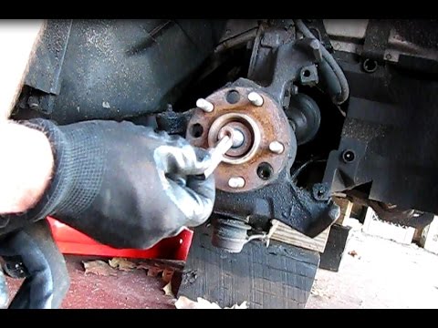 How to replace GM front wheel bearings