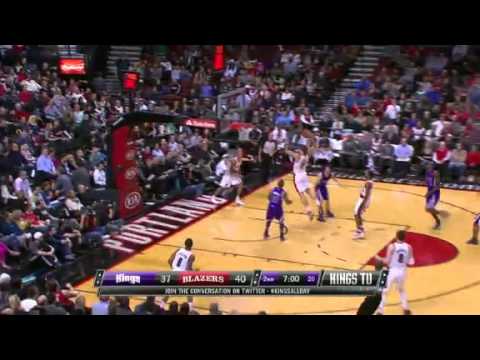 Meyers Leonard’s Thunderous Dunk On The Kings
