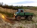 mercedes unimog 421 steil omhoog