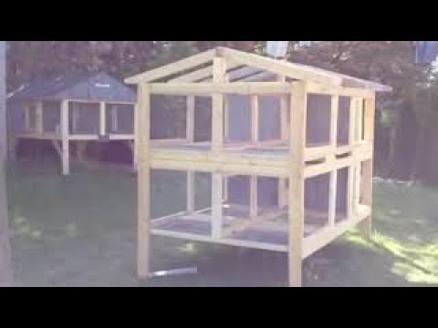 Meat Rabbit Hutch Plans