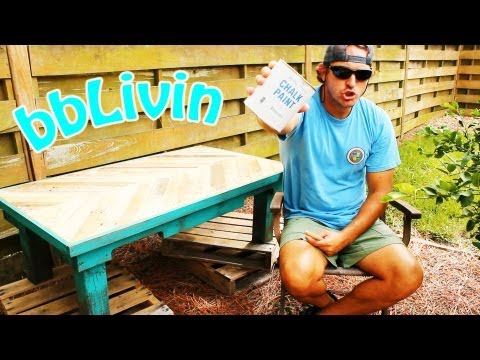 how to chalk paint furniture