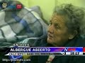 Doña Apolonia recibe buena noticia en un albergue
