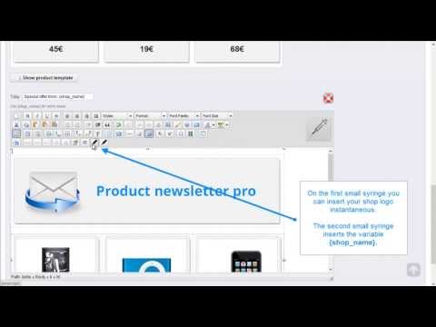 how to send newsletter in prestashop