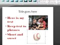 PowerPoint Basics